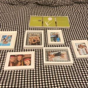 Collection of white frames
